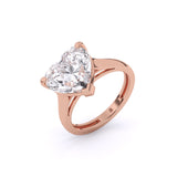 Ivana Jewels Rings Heart Shape Solitaire Ring