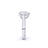 Ivana Jewels Rings Heart Shape Solitaire Ring