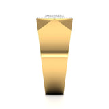 Ivana Jewels Rings Hexagon Halo Men's Ring
