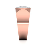 Ivana Jewels Rings Hexagon Halo Men's Ring
