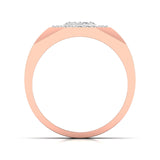 Ivana Jewels Rings Hexagon Halo Men's Ring