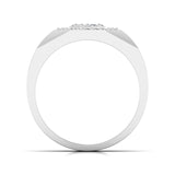 Ivana Jewels Rings Hexagon Halo Men's Ring