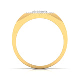Ivana Jewels Rings Hexagon Halo Men's Ring