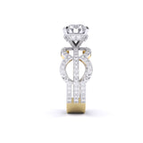 Ivana Jewels Rings Inter Twin Engagement Ring
