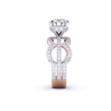 Ivana Jewels Rings Inter Twin Engagement Ring