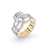 Ivana Jewels Rings Inter Twin Engagement Ring