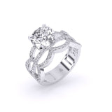 Ivana Jewels Rings Inter Twin Engagement Ring