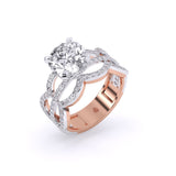 Ivana Jewels Rings Inter Twin Engagement Ring
