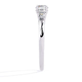 Ivana Jewels Rings Luminous Three Stone Diamond Ring