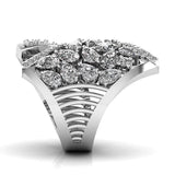 Ivana Jewels Rings Luxe Pear & Round Cascade Diamond Ring