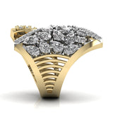 Ivana Jewels Rings Luxe Pear & Round Cascade Diamond Ring