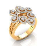 Ivana Jewels Rings Mesmerizing Petal Ring