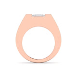 Ivana Jewels Rings Modern Gold Diamond Ring for Men