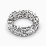 Ivana Jewels Rings Pear, Emerald & Oval Shape Diamonds Band Ring