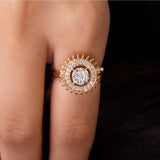 Ivana Jewels Rings Peppered Dazzle Diamond Ring