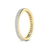 Ivana Jewels Rings Princess Cut Diamonds Eternity Ring