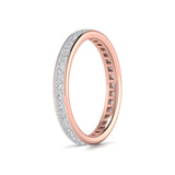 Ivana Jewels Rings Princess Cut Diamonds Eternity Ring
