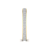 Ivana Jewels Rings Princess Cut Diamonds Eternity Ring