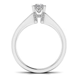 Ivana Jewels Rings Princess Cut Solitatire Ring