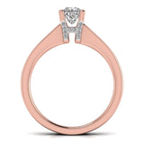 Ivana Jewels Rings Princess Cut Solitatire Ring