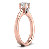 Ivana Jewels Rings Princess Cut Solitatire Ring