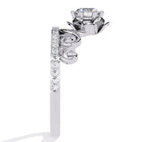 Ivana Jewels Rings Queen Elegance Diamond Crown Ring