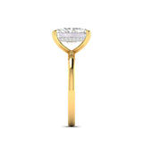 Ivana Jewels Rings Radiant Cut Diamond Solitaire Ring