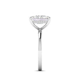 Ivana Jewels Rings Radiant Cut Diamond Solitaire Ring