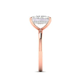 Ivana Jewels Rings Radiant Cut Diamond Solitaire Ring