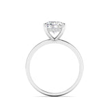 Ivana Jewels Rings Radiant Cut Diamond Solitaire Ring