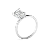 Ivana Jewels Rings Radiant Cut Diamond Solitaire Ring