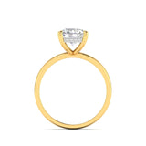 Ivana Jewels Rings Radiant Cut Diamond Solitaire Ring