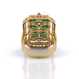 Ivana Jewels Rings Rectangle Emerald Ring