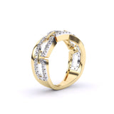 Ivana Jewels Rings Round cut Diamond Fancy Ring