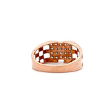Ivana Jewels Rings Round Cut Diamonds Pave Ring