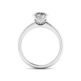 Ivana Jewels Rings Round Cut Solitaire Diamond Crush Ring