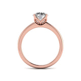 Ivana Jewels Rings Round Cut Solitaire Diamond Crush Ring
