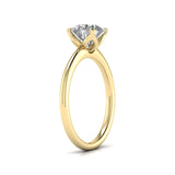 Ivana Jewels Rings Round Cut Solitaire Diamond Crush Ring