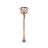 Ivana Jewels Rings Round Cut Solitaire Diamond Crush Ring