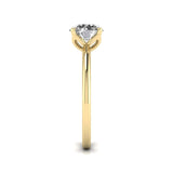Ivana Jewels Rings Round Cut Solitaire Diamond Crush Ring