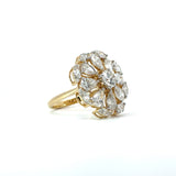Ivana Jewels Rings Round & Fancy Cut Diamonds Blossoming Beauty Ring