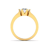 Ivana Jewels Rings Simple Diamond Engagement Ring