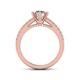 Ivana Jewels Rings Sparkle Round Cut Diamond Ring