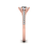 Ivana Jewels Rings Sparkle Round Cut Diamond Ring
