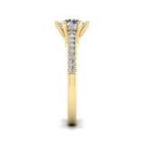 Ivana Jewels Rings Sparkle Round Cut Diamond Ring