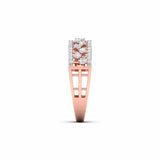 Ivana Jewels Rings Sparkling Platinum Diamond Eternity Band