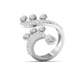 Ivana Jewels Rings Spiral Diamond Ring