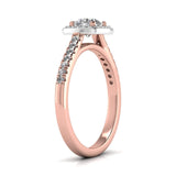 Ivana Jewels Rings Square Halo Spark