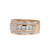 Ivana Jewels Rings Stacked Diamond Ring