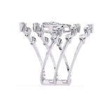Ivana Jewels Rings Swirling Diamond Ring